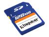 Kingston - Flash memory card - 128 MB - SD Memory Card (pack of 125 )