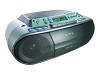 Sony CFD-S03CPL - Boombox - radio / CD / cassette - silver