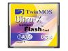TwinMOS Ultra-X - Flash memory card - 8 GB - 140x - CompactFlash Card