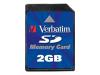 Verbatim - Flash memory card - 2 GB - SD Memory Card