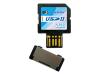 TwinMOS USDII - Flash memory card - 2 GB - SD Memory Card - Hi-Speed USB