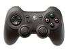 Logitech Cordless Precision Controller - Game pad - Sony PlayStation 2 - black