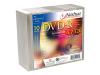 Nashua - 10 x DVD-R ( G ) - 4.7 GB 8x - white - slim jewel case - storage media