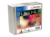 Nashua - 10 x DVD+R - 4.7 GB 16x - printable surface - slim jewel case - storage media