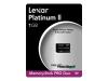 Lexar Platinum II - Flash memory card ( Memory Stick DUO adapter included ) - 1 GB - 40x - MS PRO DUO
