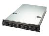 Chenbro RM21508B - Rack-mountable - 2U - extended ATX - hot-swap - no power supply - black - USB