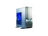 Gigabyte 3D AURORA GZ-FSCA1-ATS - Tower - ATX - no power supply - silver - USB/FireWire/Audio
