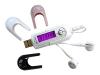 Packard Bell Pulse FM - Digital player / radio - flash 1 GB - WMA, MP3 - white
