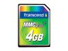 Transcend - Flash memory card - 4 GB - MMCplus