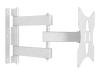 Multibrackets M VESA Flexarm IIII - Mounting kit ( wall mount ) for flat panel - silver - screen size: 15