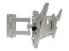 Multibrackets M Universal Flexarm I - Mounting kit ( wall mount ) for LCD / plasma panel - silver - screen size: 24
