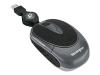 Kensington Ci25m Notebook Optical Mouse - Mouse - optical - 3 button(s) - wired - USB - black, silver
