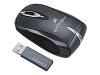 Kensington Si750m Wireless Notebook Laser Mouse - Mouse - laser - wireless - RF - USB wireless receiver - black, silver