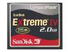 SanDisk Extreme IV - Flash memory card - 2 GB - CompactFlash Card