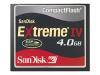 SanDisk Extreme IV - Flash memory card - 4 GB - CompactFlash Card