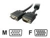 StarTech.com - VGA extender - HD-15 (M) - HD-15 (F) - 19.8 m - black