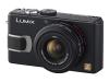 Panasonic Lumix DMC-LX2-K - Digital camera - 10.0 Mpix - optical zoom: 4 x - supported memory: MMC, SD, SDHC - black