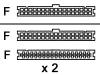 Belkin - Floppy cable - 34 PIN IDC (F) - 34 PIN IDC, 34 PIN Card/Edge (F) - 62 cm