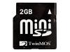 TwinMOS - Flash memory card - 2 GB - 66x - miniSD