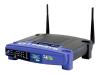 Linksys Wireless-G Broadband Router WRT54G - Wireless router + 4-port switch - EN, Fast EN, 802.11b, 802.11g