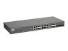 SMC EZ Switch SMCGS24C-Smart - Switch - 24 ports - EN, Fast EN, Gigabit EN - 10Base-T, 100Base-TX, 1000Base-T + 4 x shared SFP (empty)