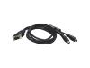 Infortrend - Serial cable - DB-9 (M) - 6 pin PS/2