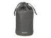 Sony LCL-140AM - Pouch for lens - polyester, polyurethane - black