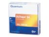Quantum DLTtape S4 - DLT S4 - 800 GB / 1.6 TB - bar code labeled - black - storage media