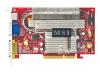 MSI NX7600GS-TD512Z - Graphics adapter - GF 7600 GS - AGP 8x - 512 MB DDR2 - Digital Visual Interface (DVI) - HDTV out
