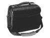 Kensington Simply Portable Two Leather - Notebook carrying case - black