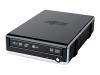 LG GSA E10L Super-Multi - Disk drive - DVDRW (R DL) / DVD-RAM - 16x/16x/12x - USB - external - black - LightScribe