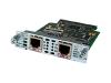 Cisco WAN Interface Card - Fax / modem - plug-in module - 56 Kbps - K56Flex, V.90, V.92 / 2 analog port(s)