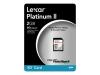 Lexar Platinum II - Flash memory card - 2 GB - 60x - SD Memory Card