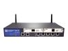 Juniper Networks Secure Services Gateway SSG 20 - Security appliance 2 - 5 ports - EN, Fast EN, HDLC, Frame Relay, PPP, MLPPP, FRF.15, FRF.16 - 802.11a/b/g