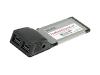 Belkin FireWire 800 ExpressCard - FireWire adapter - ExpressCard/34 - FireWire 800 - 2 ports