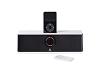 Logitech AudioStation Express - Portable speakers with digital player dock for iPod - black, white