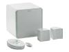 JAMO i300 - Speaker system with digital player dock for iPod - 300 Watt (Total) - white