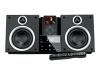 Logitech AudioStation - Portable speakers with digital player dock for iPod - 80 Watt - black