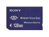 Sony - Flash memory card ( Memory Stick DUO adapter included ) - 128 MB - MS DUO