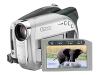 Canon DC 19 - Camcorder - Widescreen Video Capture - 2.2 Mpix - optical zoom: 10 x - DVD-R (8cm), DVD-RW (8 cm)