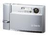 Sony Cyber-shot DSC-T50S - Digital camera - compact - 7.2 Mpix - optical zoom: 3 x - supported memory: MS Duo, MS PRO Duo - silver