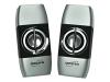 Dicota Woofer - Portable speakers - 1 Watt (Total) - black, silver