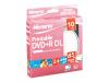 Memorex Printable - 10 x DVD+R DL - 8.5 GB ( 240min ) 2.4x - ink jet printable surface - spindle - storage media