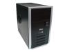 AOpen H 450E - Mini tower - micro ATX - power supply 350 Watt - black - USB/FireWire/Audio