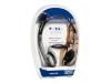 Sweex LightWeight Headset Silver - Headset ( semi-open ) - silver