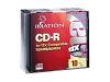 Imation - 10 x CD-R - 700 MB ( 80min ) 12x - fluorescent - storage media