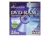 Imation - 5 x DVD-RAM - 2.6 GB - jewel case - storage media