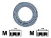 Sweex - Network cable - RJ-45 (M) - RJ-45 (M) - 100 m - UTP - ( CAT 6 ) - grey