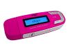 Aigo MP3 Player A208 - Digital player - flash 2 GB - WMA, MP3 - pink