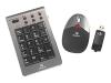 Targus Wireless Keypad and Optical Mouse Combo - Keypad - wireless - RF - mouse - USB wireless receiver